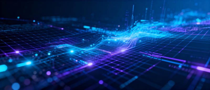 未来科技波澜图片