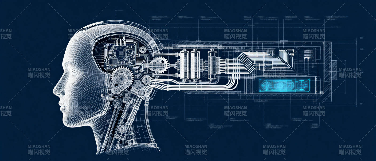 机械脑设计图图片