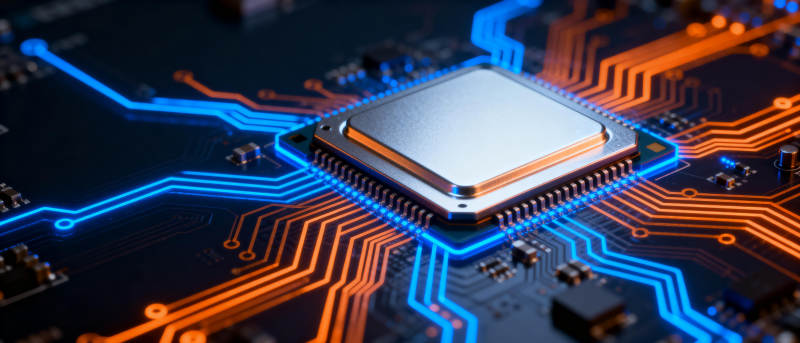 芯片电路图图片