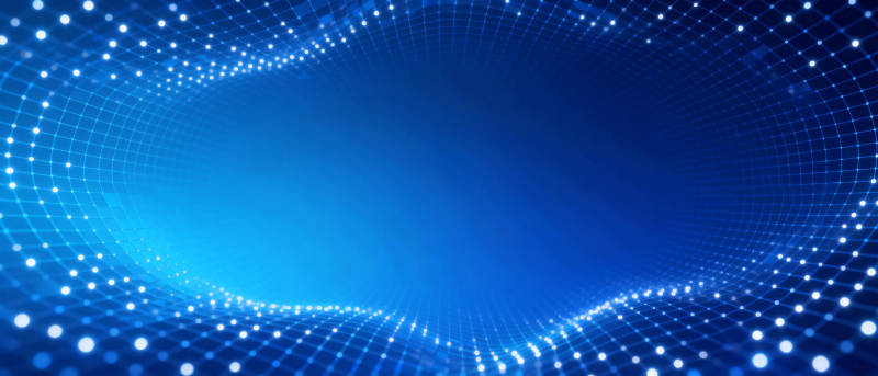蓝色科技波纹背景图片