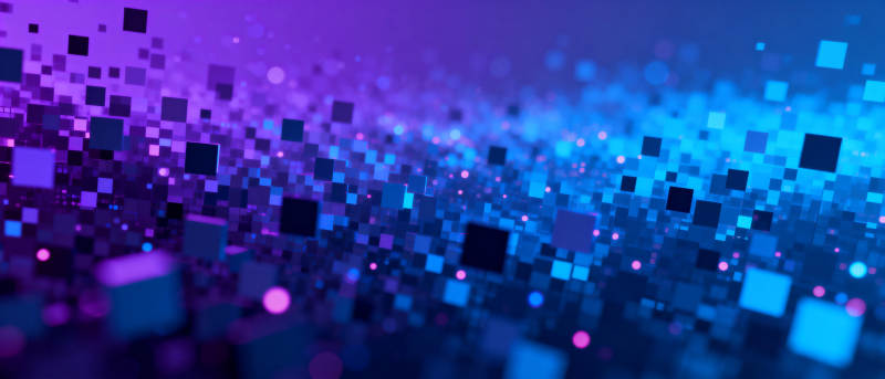 炫彩方块渐变背景图片