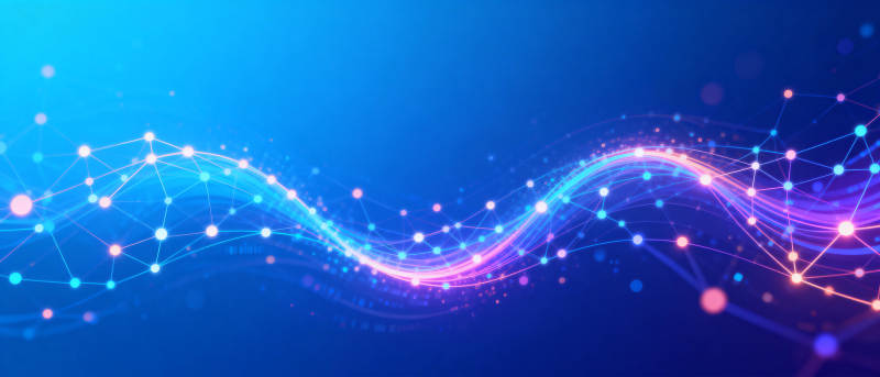 光波连接未来图片