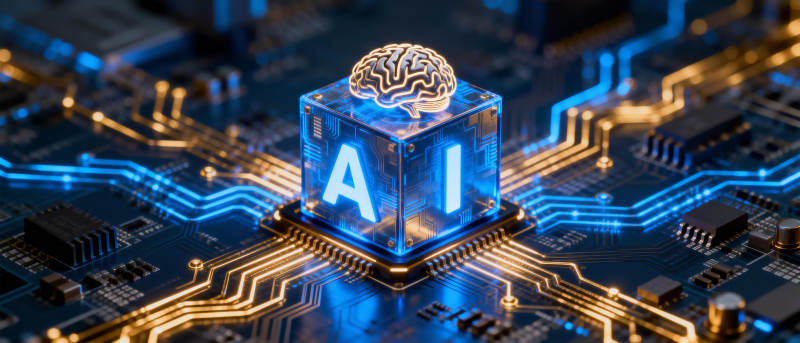 AI芯片智能未来图片