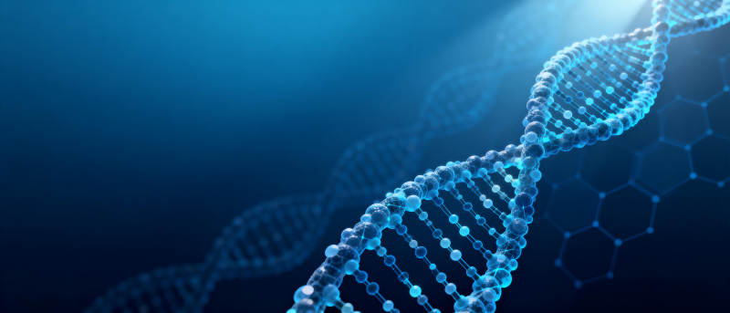 DNA双螺旋结构图片