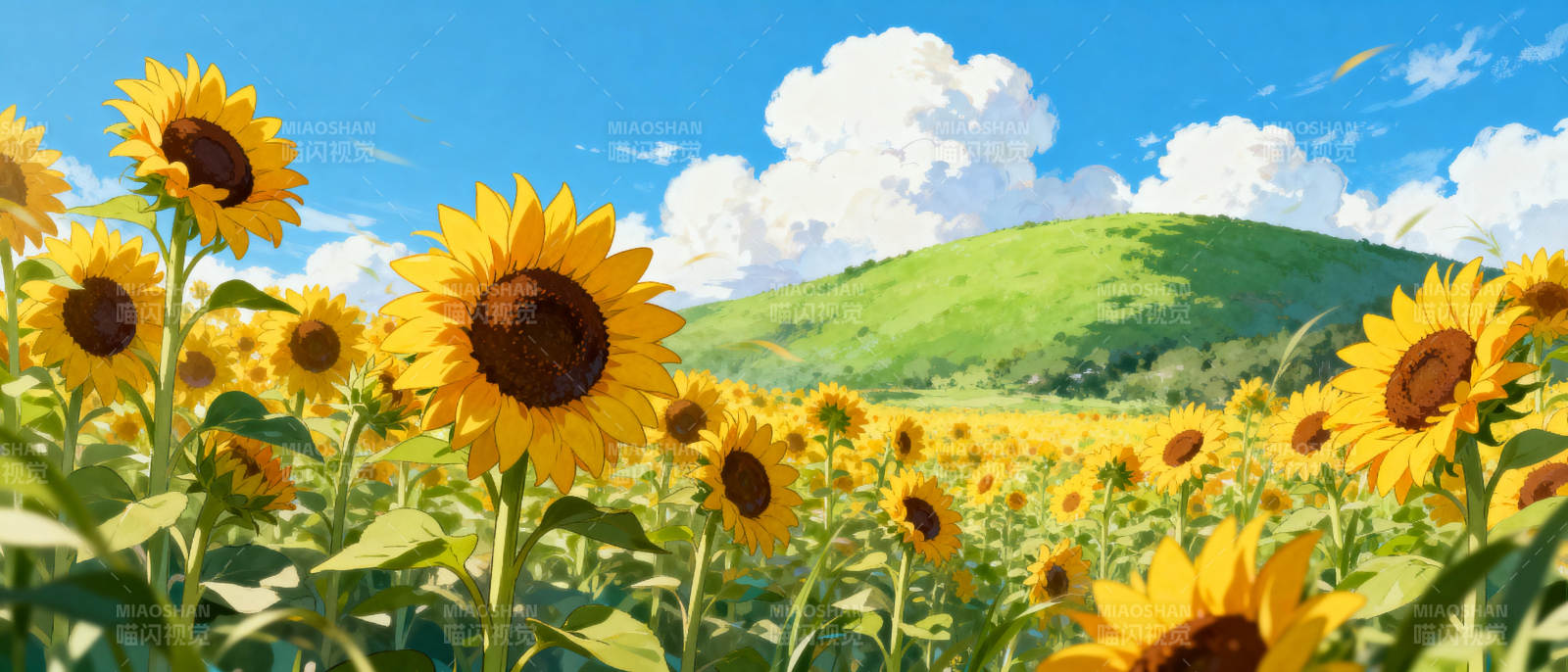 向日葵花海图片