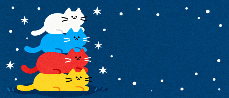 四猫叠叠乐图片