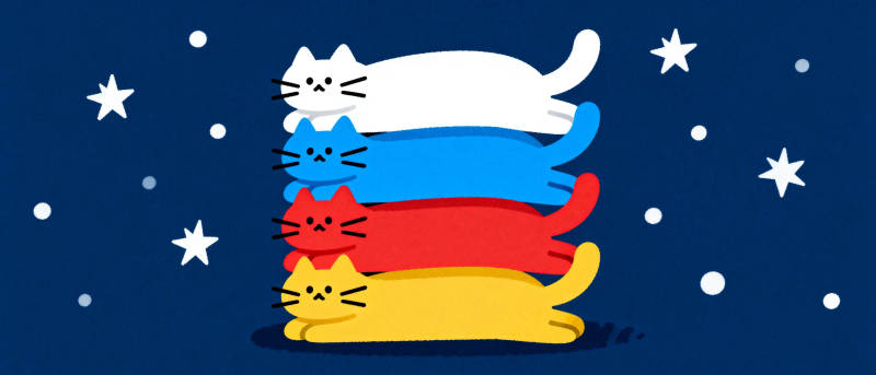 四猫叠叠乐图片