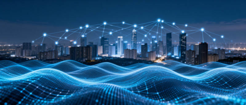 智慧城市互联未来图片