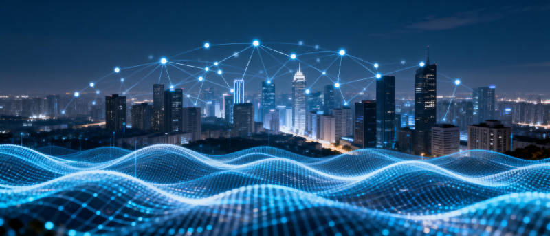 智慧城市互联未来图片