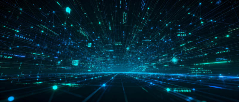 数字宇宙隧道图片