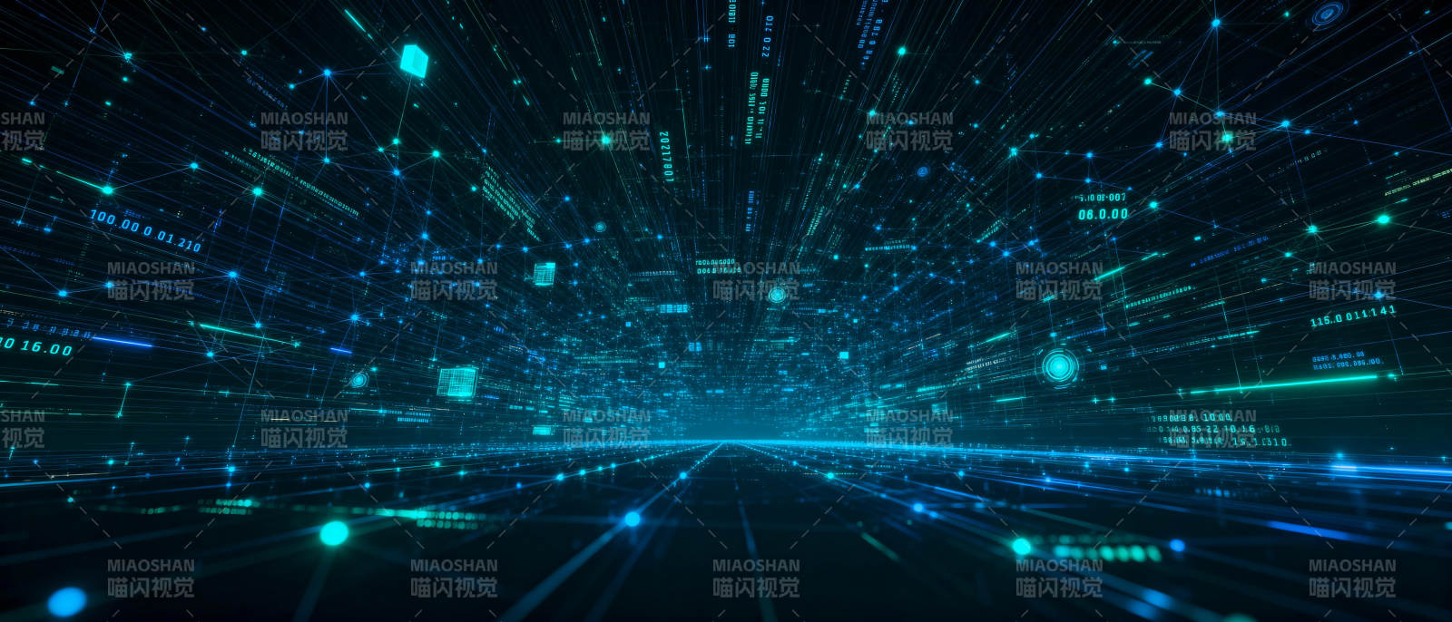 数字宇宙隧道图片