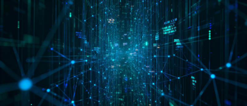 数字网络空间图片