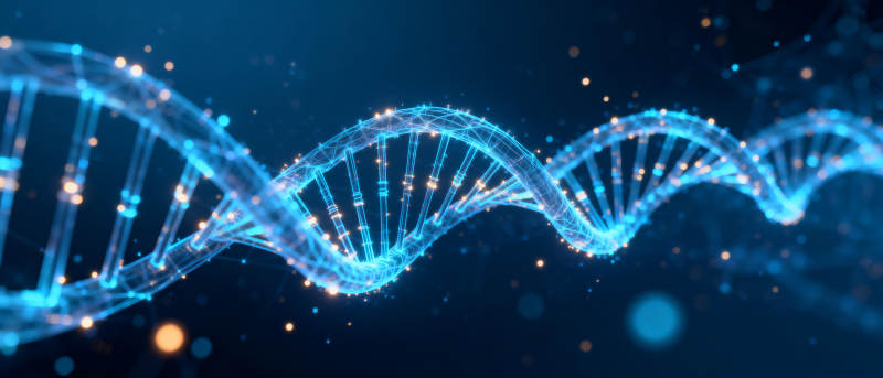 DNA双螺旋结构图片