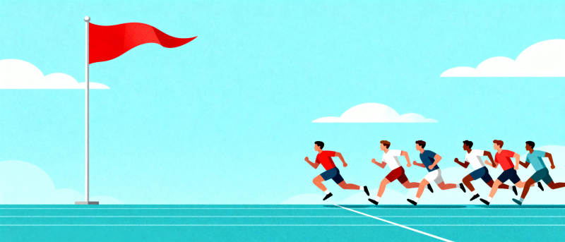 冲刺终点线图片