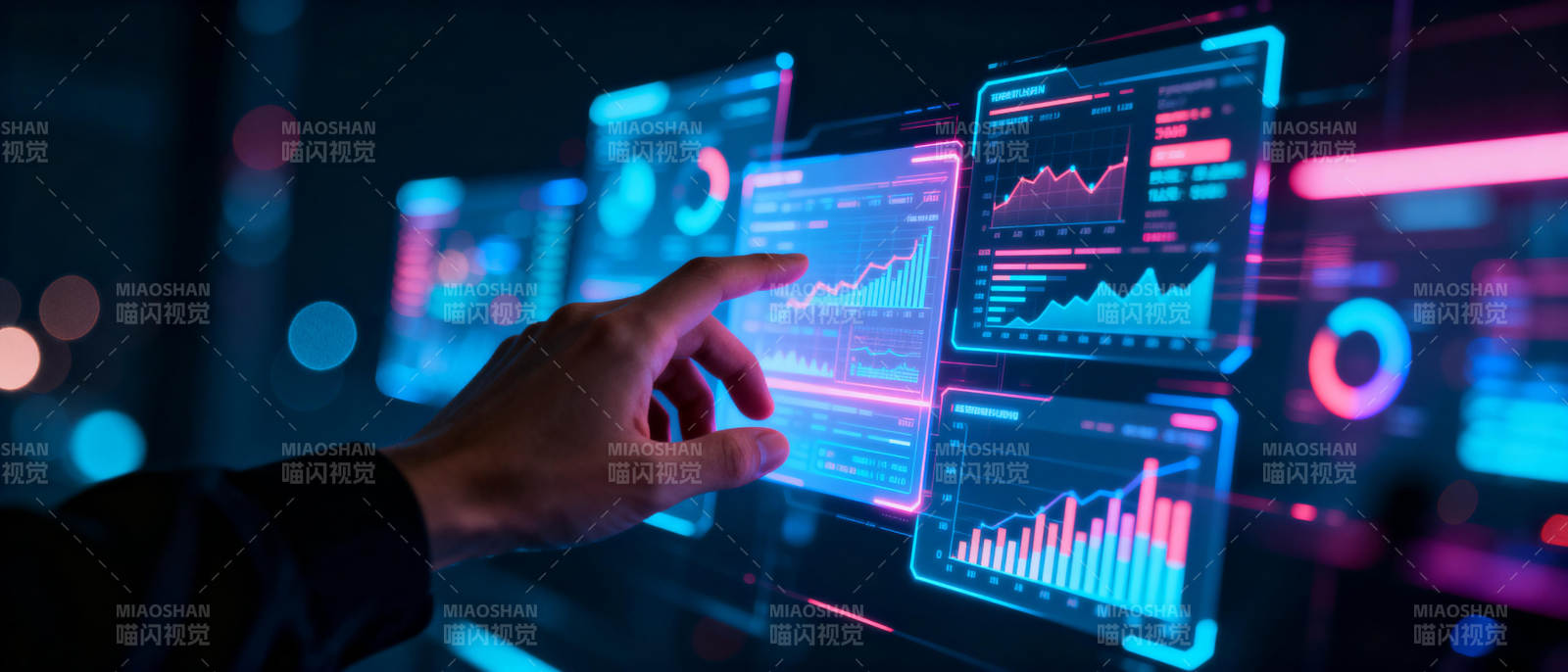 科技数据交互图片