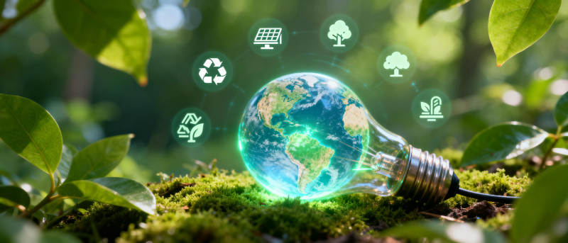 绿色能源 地球未来图片