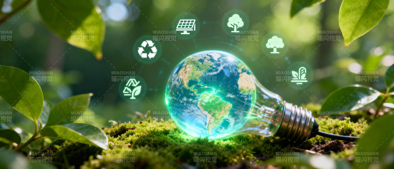 绿色能源 地球未来图片