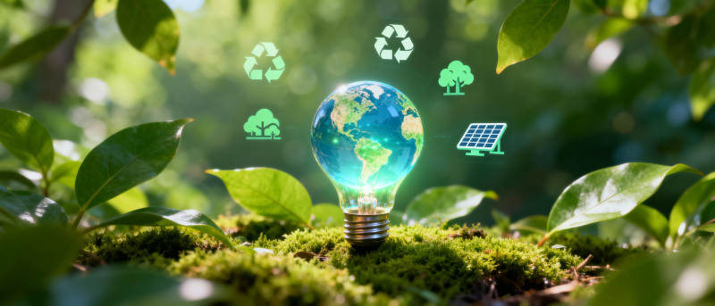 绿色能源 地球未来图片