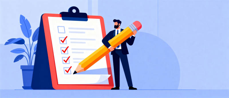 检查清单完成图片