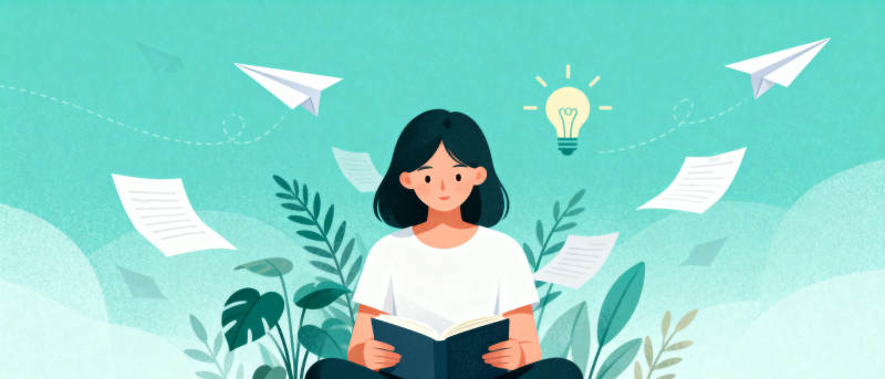 阅读点亮灵感图片