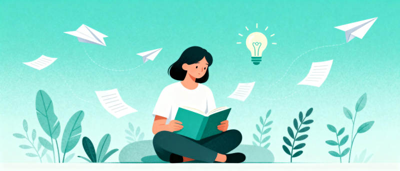 阅读点亮灵感图片