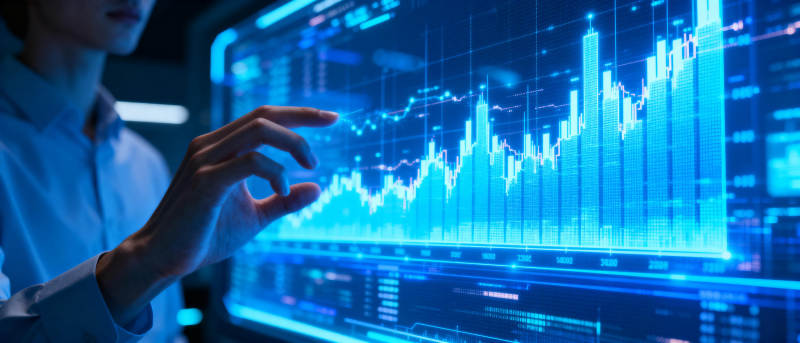 科技金融数据分析图片