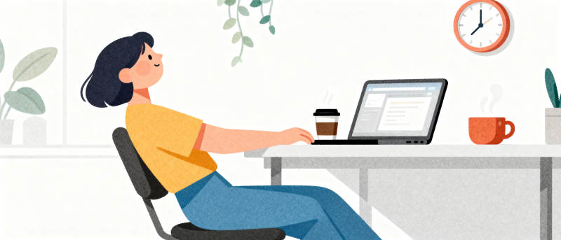 居家办公时光图片