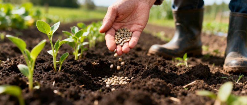 播撒希望的种子图片