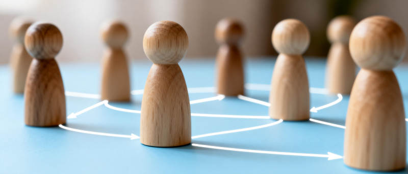 木人连接网络图图片