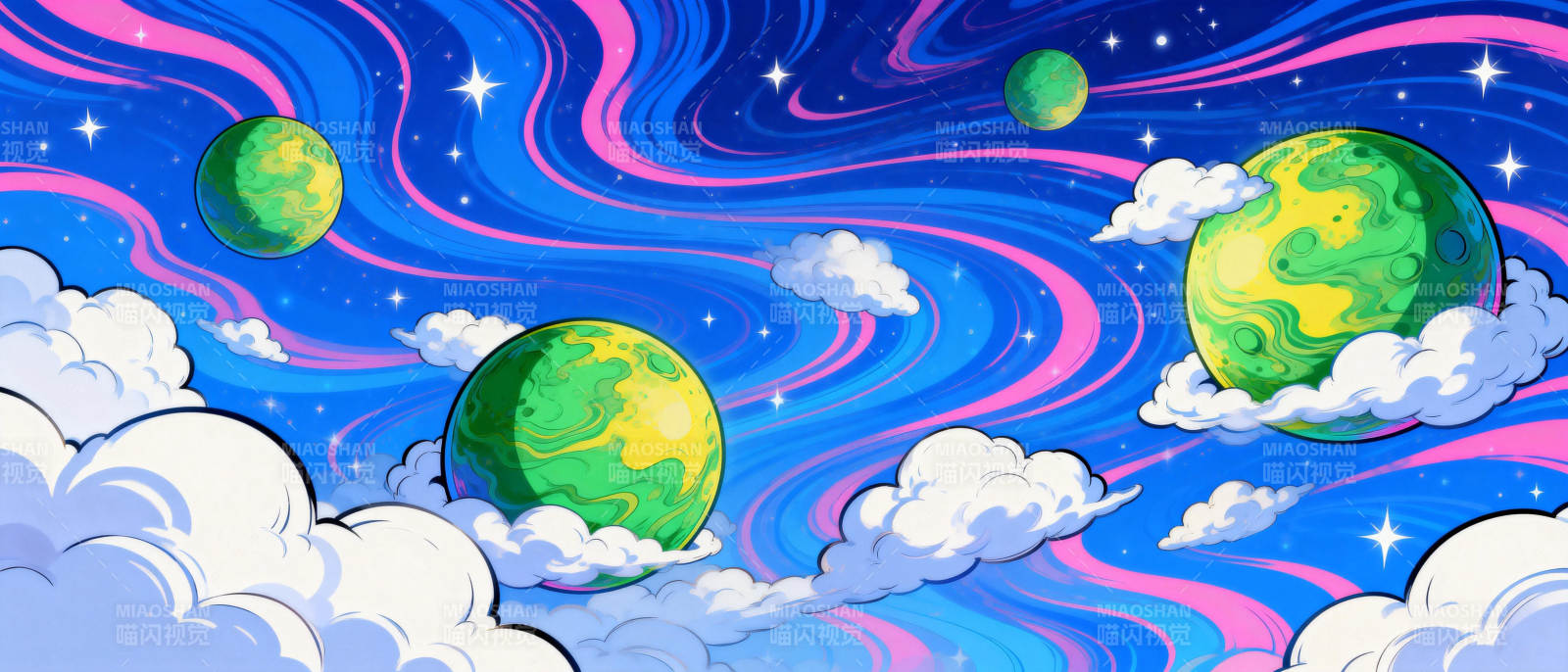 梦幻星球云海图片