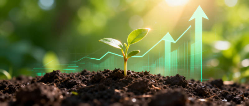 绿色增长 生机盎然图片