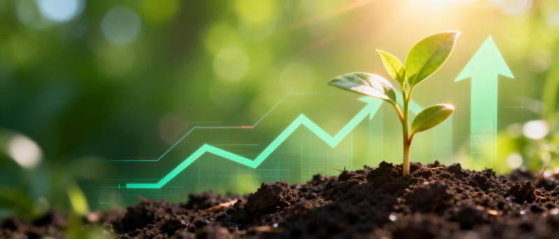 绿色增长 生机盎然图片