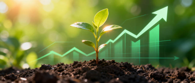 绿色增长 生机盎然图片