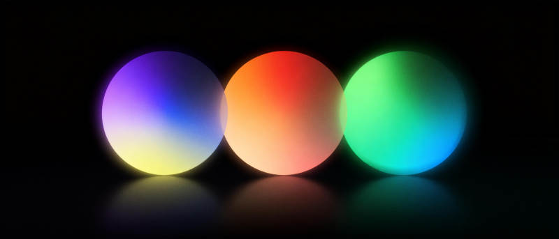 三色光球图片