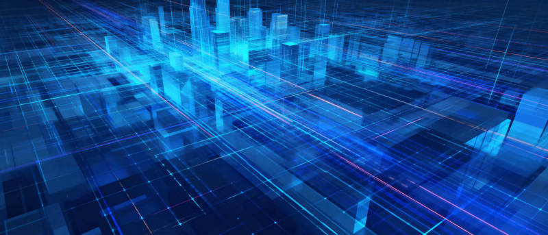 数字城市未来图景图片