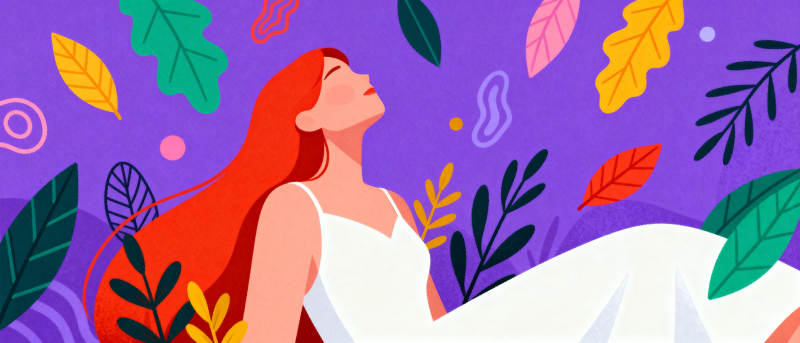 秋日静谧时光图片