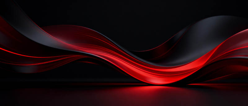 红黑流光波纹图片