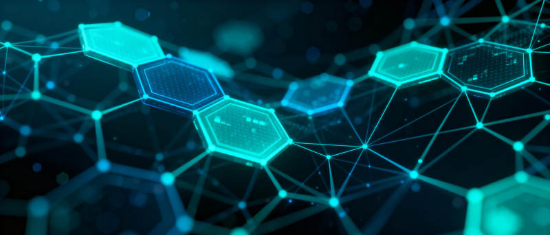 科技网络连接图片