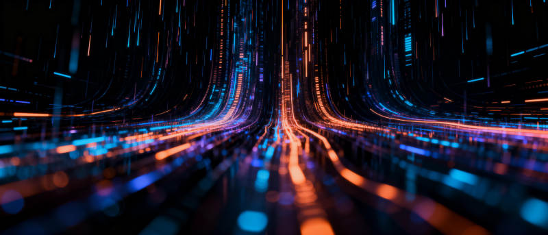 未来科技隧道图片