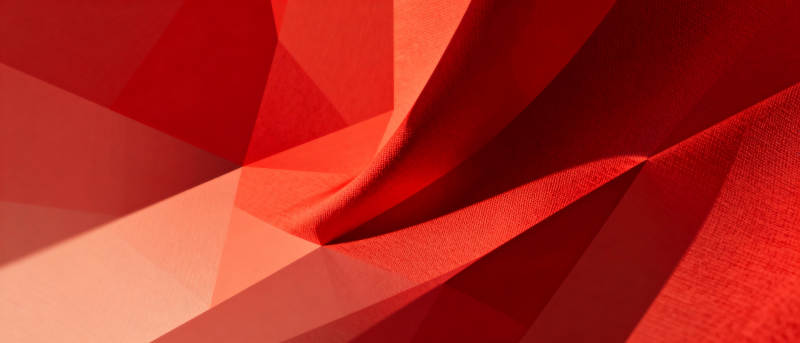 红色几何抽象艺术图片