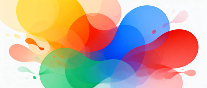 多彩抽象艺术图片