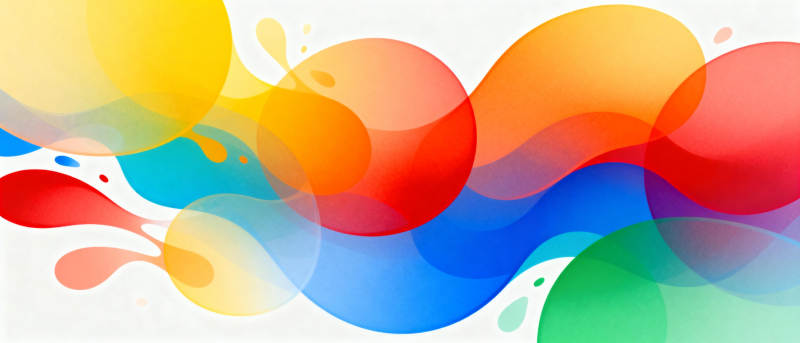 色彩流动艺术图片