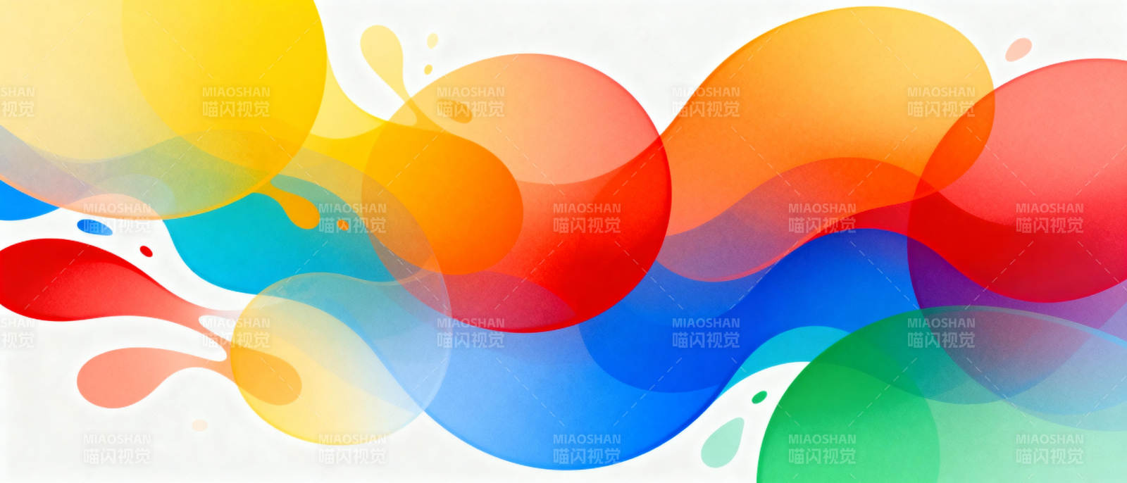 色彩流动艺术图片