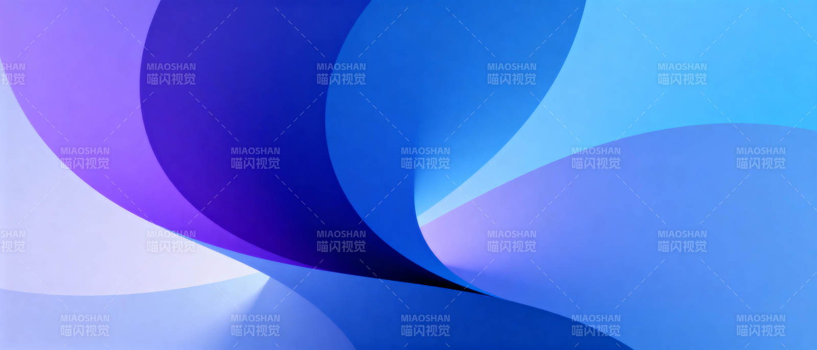 蓝紫渐变波纹图片