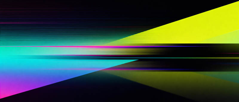 霓虹光影交错图片