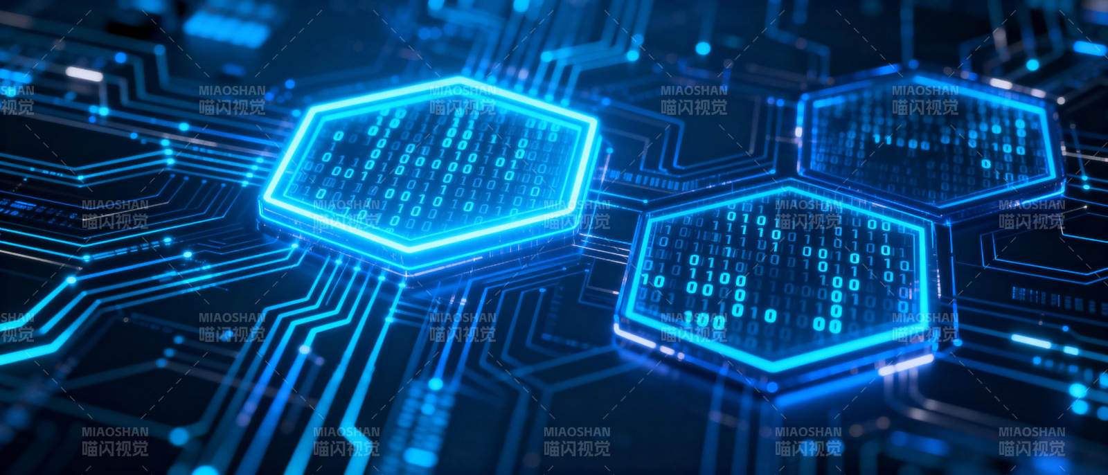 科技电路未来感图片