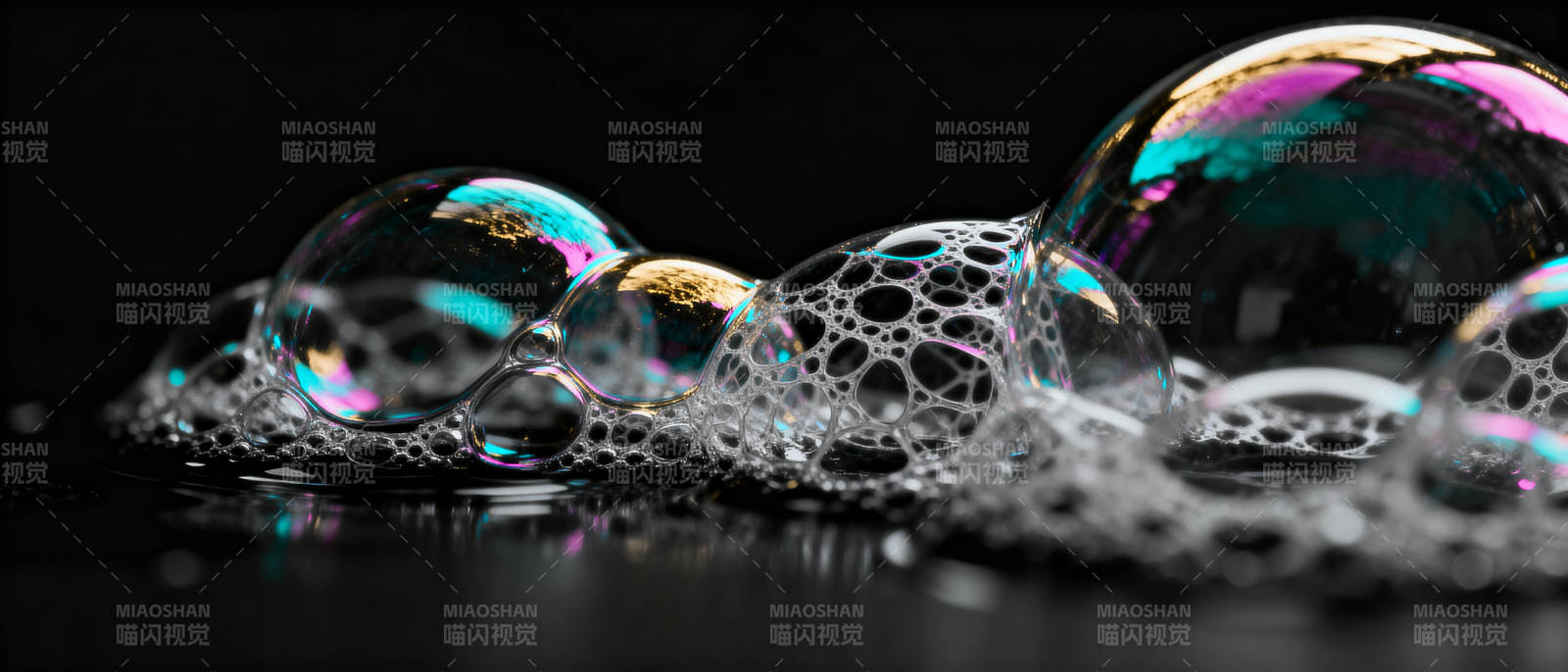 梦幻泡泡光影图片