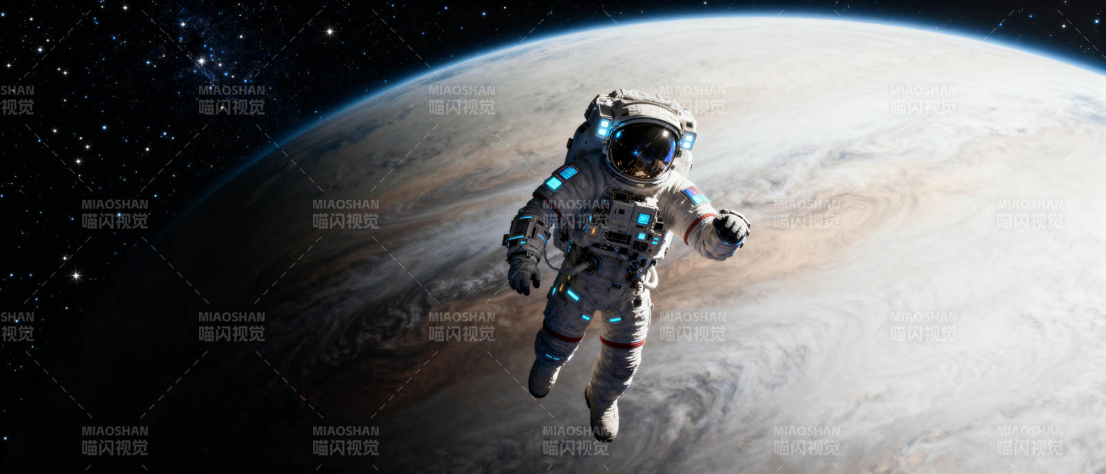 太空行走图片