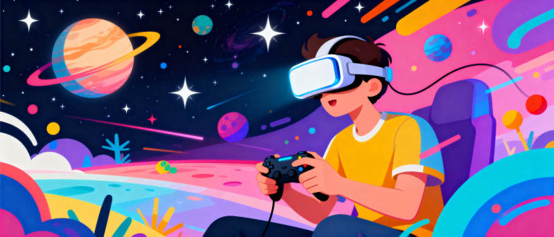 虚拟现实游戏之旅图片