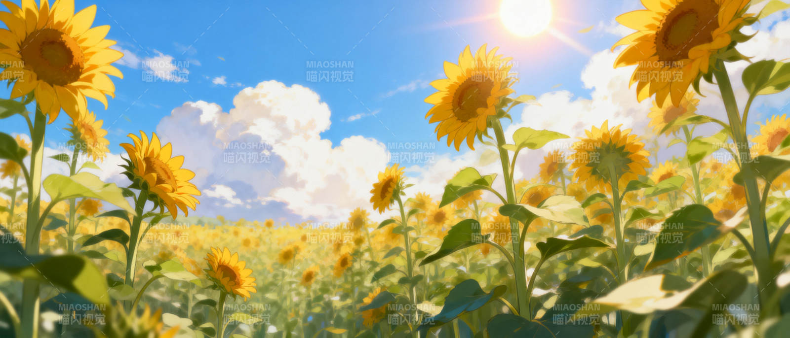 向日葵花海图片